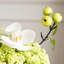 Ornements de fleurs simulées