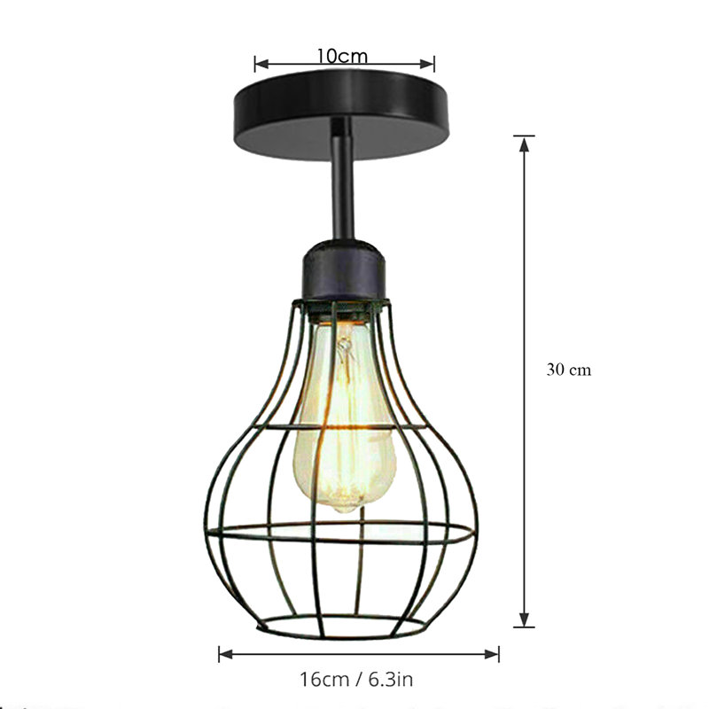 Burress Semi Flush Mount