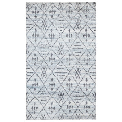 Tapis gris Tangier 4 pi 11 po x 8 pi 2 po