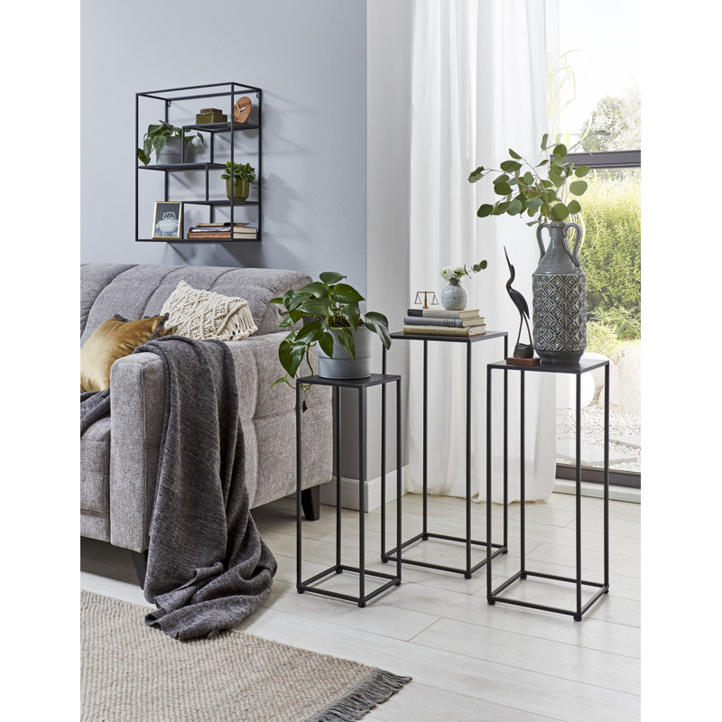 Sue 4 Piece Metal Tiered Shelf