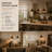 Oyisen Plug in Pendant Light 8.2 Inch Rusted Copper Shade Vintage Industrial Design On/Off Switch 14Ft Adjustable Cord Hanging Lamp Plug in for Living Room,Bedroom Hanging Light 2 Pack-198434429-198434434-198434432
