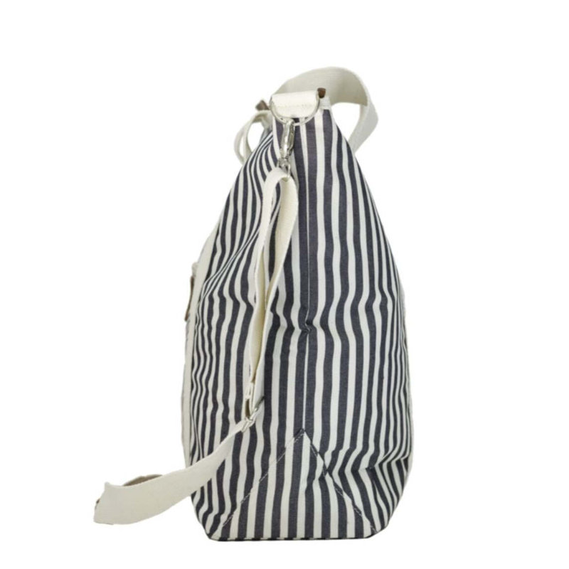 Cooler Tote Bag, Navy/White