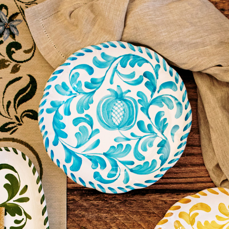 Arezzo Terra Cotta Salad/Dessert Plate