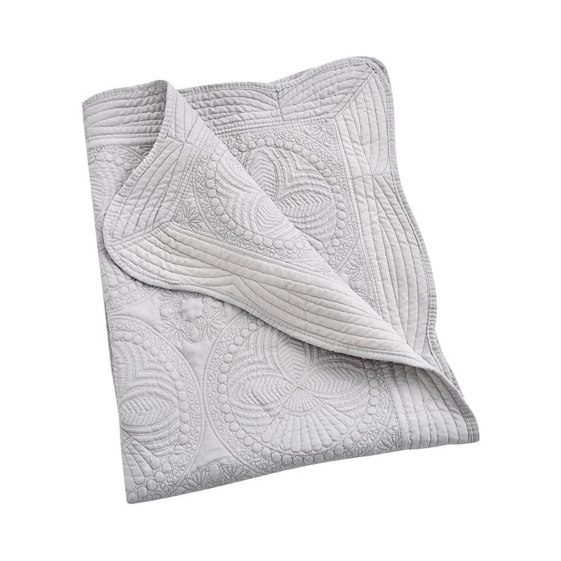 Couverture pour bébé 100% coton Finnin, gris