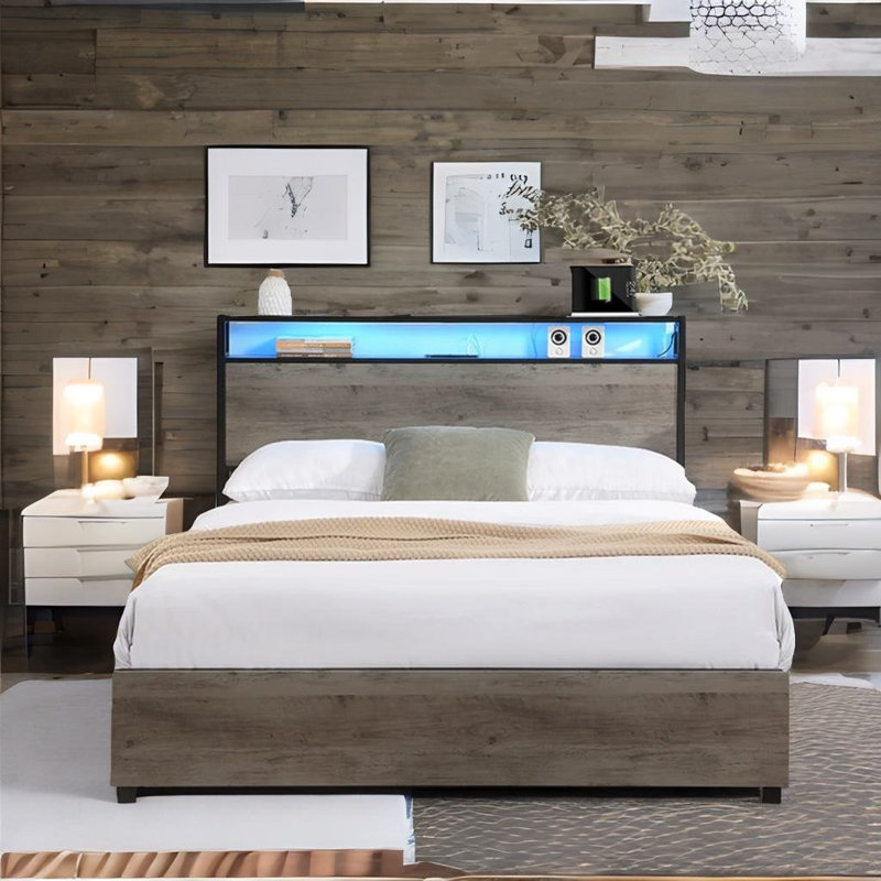 Cadre de lit sans matelas, Grand