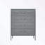 Armoire de rangement en métal avec 4 tiroirs