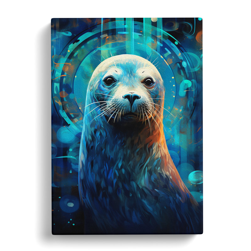 Seal Futurism - No Frame Print, 60cm H x 40cm W x 3cm D