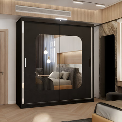 Cherith 2 Door Manufactured Wood Wardrobe