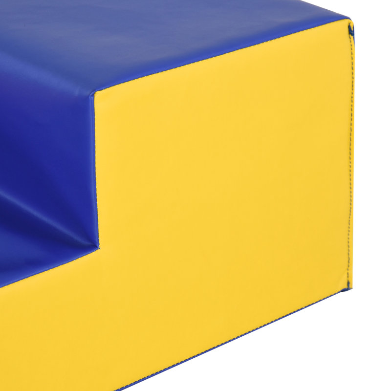 Jeu de rampe d'escalade en mousse multicolore 2 pièces, équipement pour enfants d'âge préscolaire sécuritaire pour les enfants de 18 ans et plus, formation douce et sécuritaire