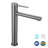 Aquaterior Bathroom Vessel Sink Faucet 8" Tall 1 Handle/Hole Cold&Hot Water Mixer Faucet (CUPC)-77051345