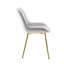 Chaise d'appoint rembourrée en velours Alannah-1678666246