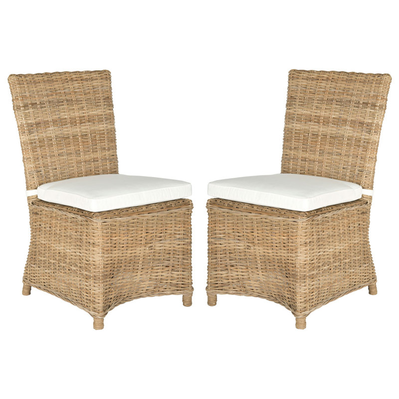 Willow 17.7'' H Linen Upholstered Side Chair