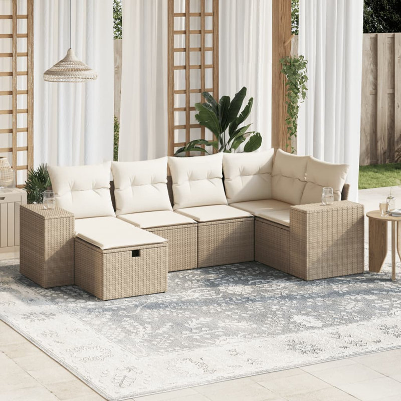 Ensemble de canapé de jardin Vidaxl