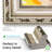 Ornate Silver Deco TV Frame for Samsung Frame TV and Frame Pro-88313871-89015197
