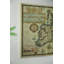 S/3 41.3X1x23.6" Rectangular Canvas Map Wall Art, Multicoloured