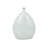 Pragathi Mother of Pearl Shell Handmade Large Mosaic Floral Decorative Light Blue Vase with Cream Underlay