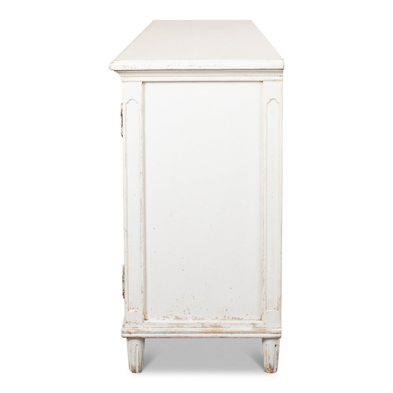 Ribbon 78'' W Solid Wood Sideboard