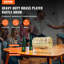 Tambour de tombola, peut contenir 2 500 billets ou 100 balles de ping-pong