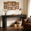 Table de couloir en bois, console, table de canapé (table seulement)