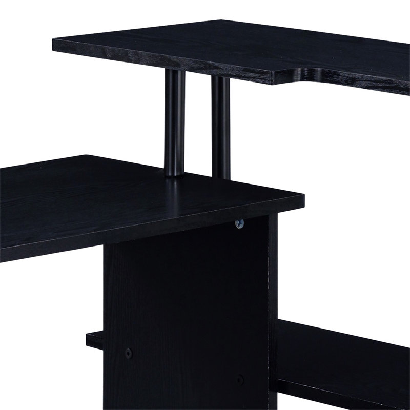 Office Desk With Bookshelf