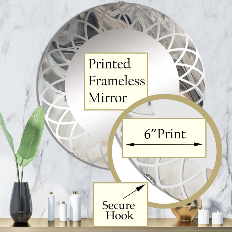 Miroir Shingleton, 32 po x 32 po