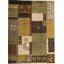 Himalayan Wool Geometric Area Rug in Brown