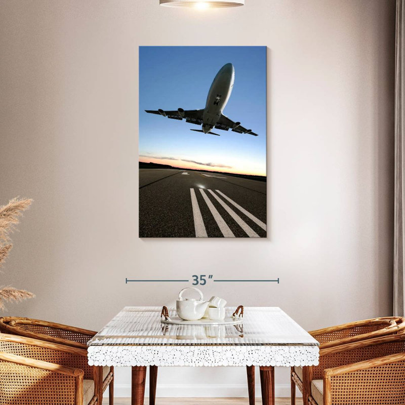 Mehar Landing Jet, 45" H x 30" W