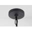 Luminaire suspendu d'extérieur noir 8 x 15 pouces Nilles