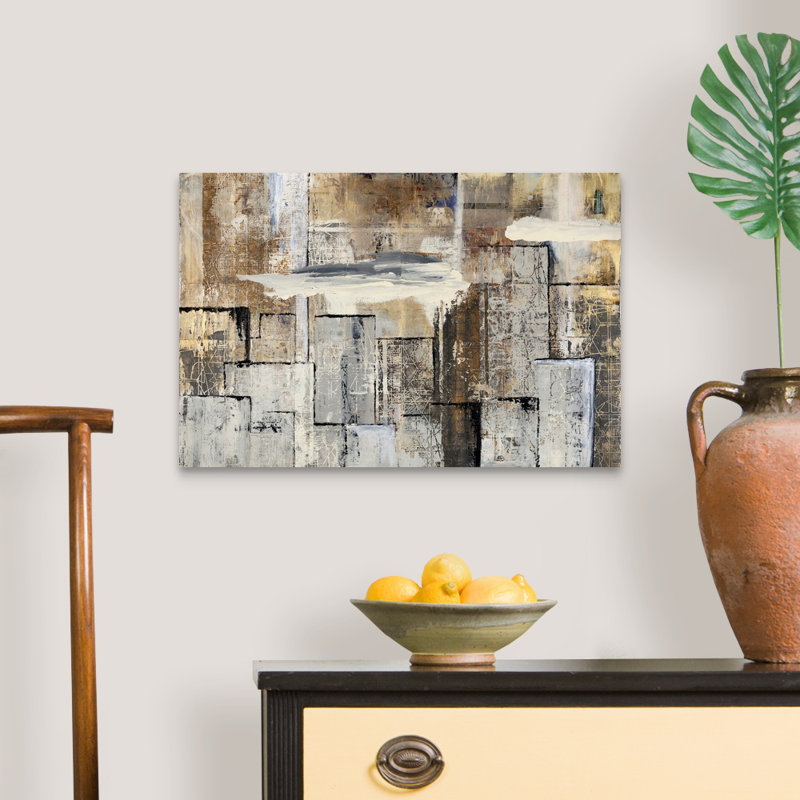 «City Workings II» par Tyson Estes, impression sur toile, Toile tendue, H 16 po x l 24 po x P 1,25 po