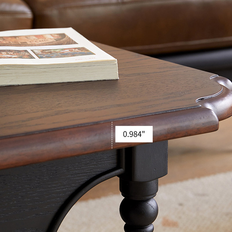 Table basse rétro de style français
