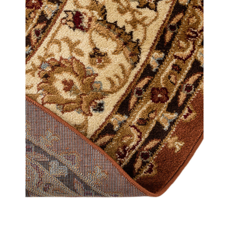Niles Floral Indoor Rug, Round 7'10"