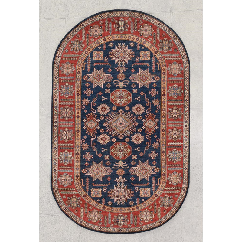 Traditional One-of-a-Kind Rectangle 5' X 8'2" Hand Knotted Area Rug