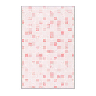 Stylish Woven Carpet, 5.6 x 7.5 Feet, 100% Polyester, 0.3 in Pile Height | Antibacterial, Non-Slip PVC Felt Dot Underside, Machine Washable | 3D Digital Printing, Durable & Easy to Maintain - Perfect for Any Room