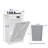 Havant Kitchen Trash Cabinet Hidden Trash Can With Deodorizing & Negative Ion-110954943
