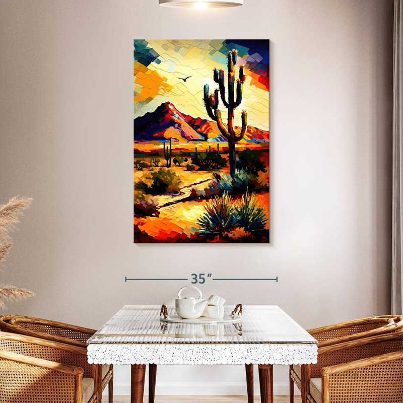 Alvord Sonoran Desert AZ III, H 48 po x l 32 po