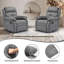 Fauteuil inclinable rembourré Brezzy-234859054