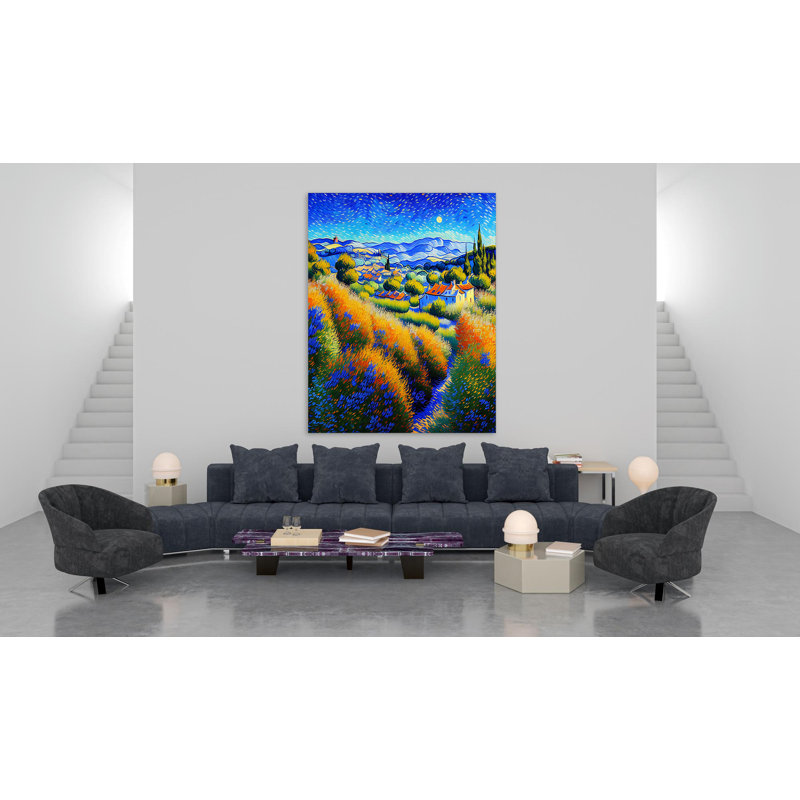 Collines de Provence IV, H 32 po x l 24 po