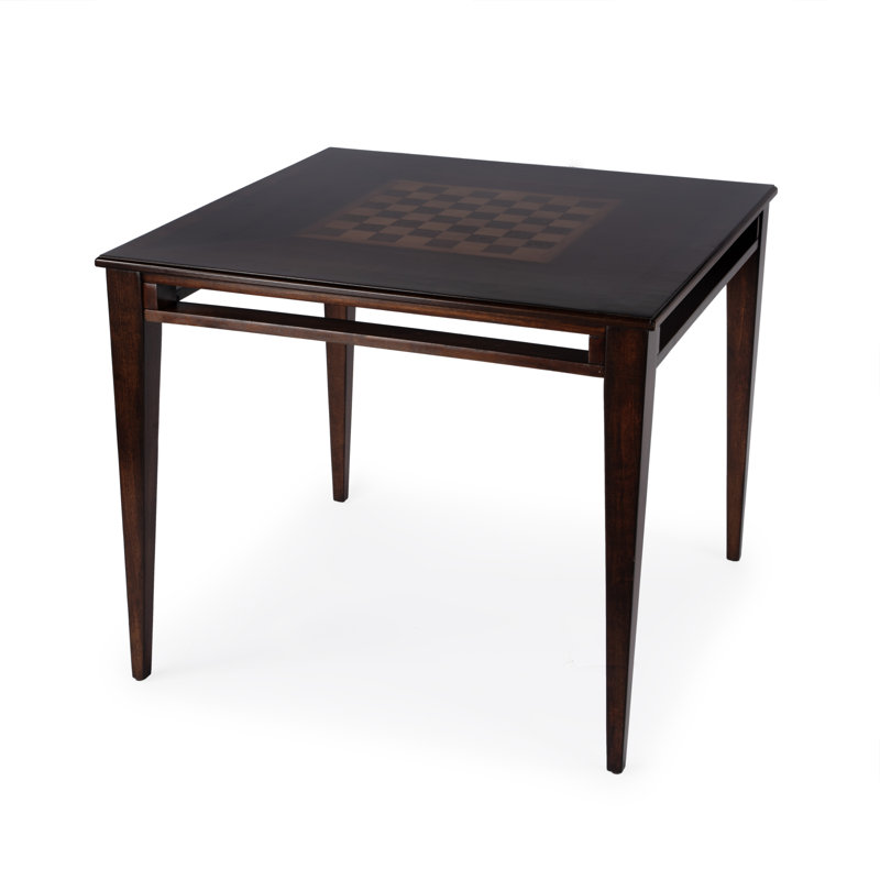 36" Chess Table, Dark Cherry