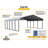 Galvanized Steel Carport, 20X24X7-2073654855