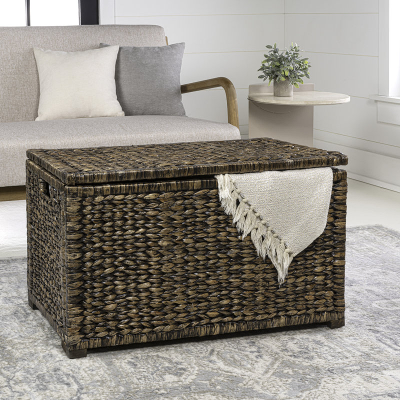 Wicker Trunk, Brown Wash