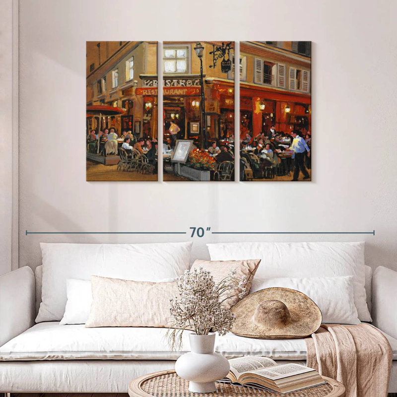  «Bistro I, H 28 po x l 45 po