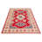 One-of-a-Kind 6'9" X 9'8" New Age Wool Area Rug in Red