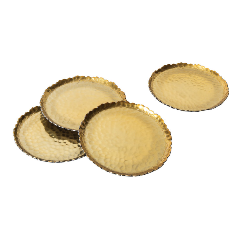 Munro Black & Gold Coaster Set
