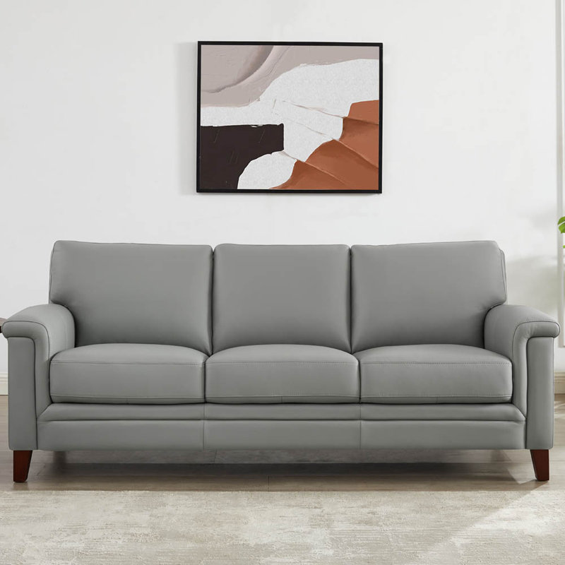 Marineta 84'' Upholstered Sofa, Gray