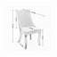 Chaises de salle à manger rembourrées en rayonne de l 25,2 po x P 19,7 po x H 37,5 po Rayon