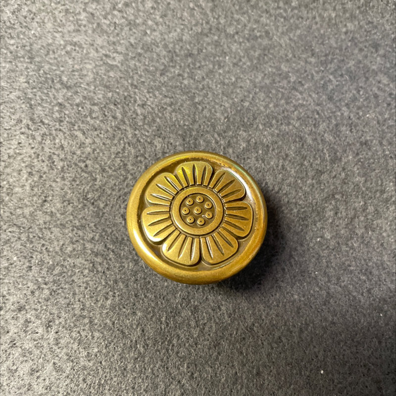 (Paquet de 5) Boutons de fleurs ronds de 1-1 / 4 po Lancaster