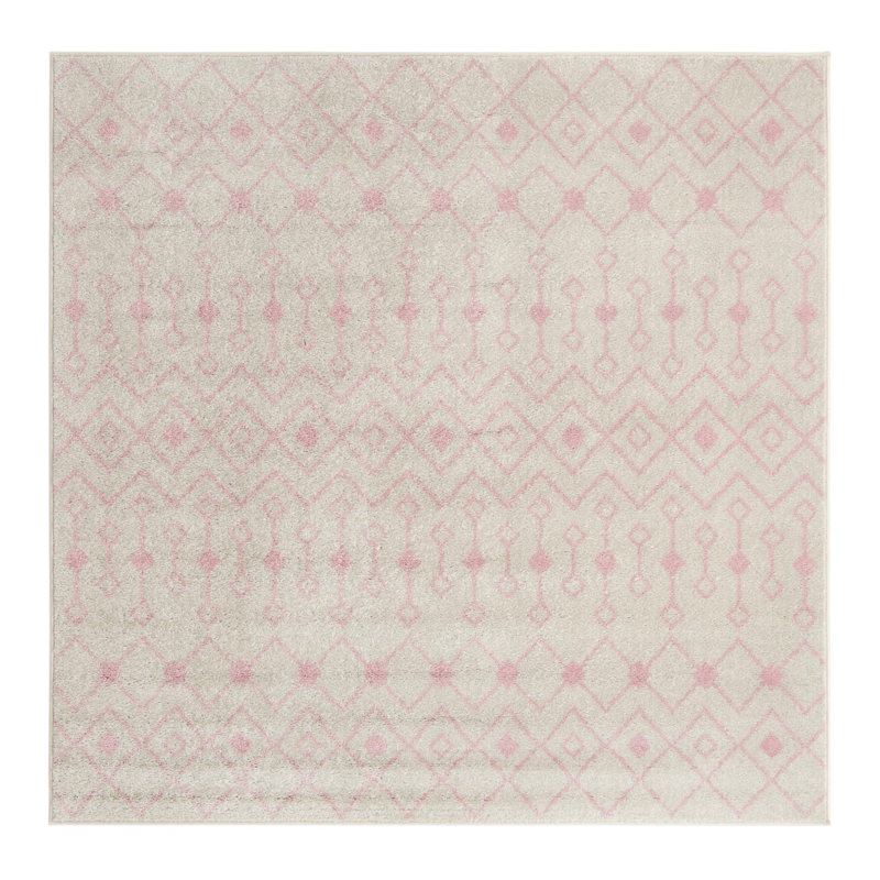 Somerville Geometric Indoor Rug, Square 6'