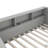 Daybed Frame With Storage Bookcases, 2 Drawers & Charging Design-1381327257