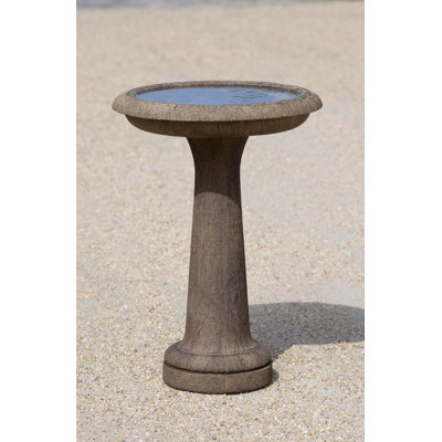 The Essential Concrete Pedestal Birdbath