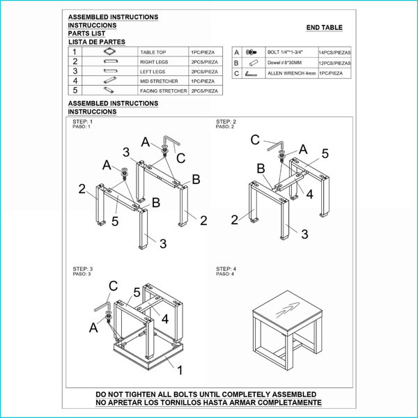Dimensions du produit